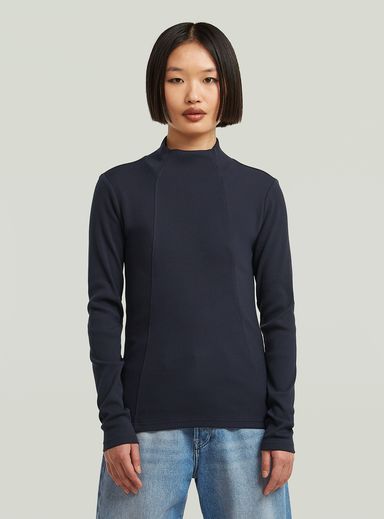 Camiseta A-Line Slim Mock